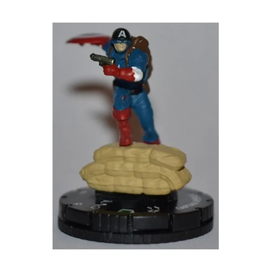 

Капитан Америка № 001, Marvel HeroClix - 10th Anniversary - Singles