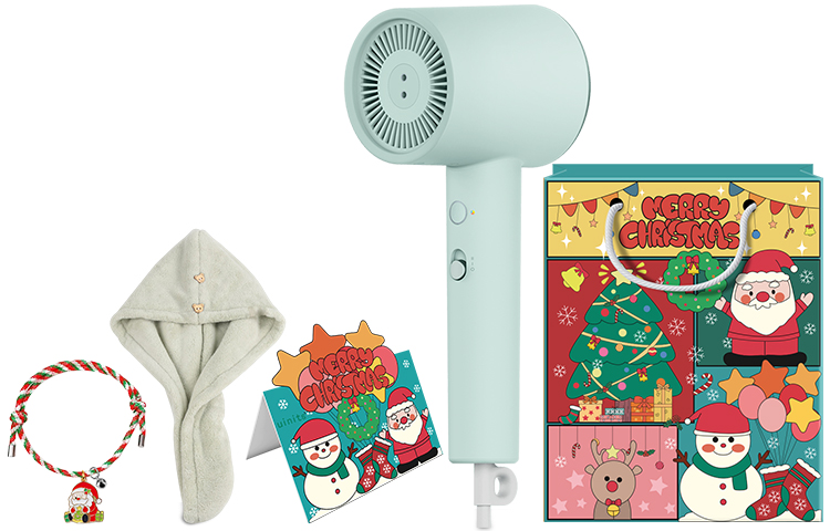 

Фен для волос Mi, Green H301 Festive Exclusive Dry Hair Package