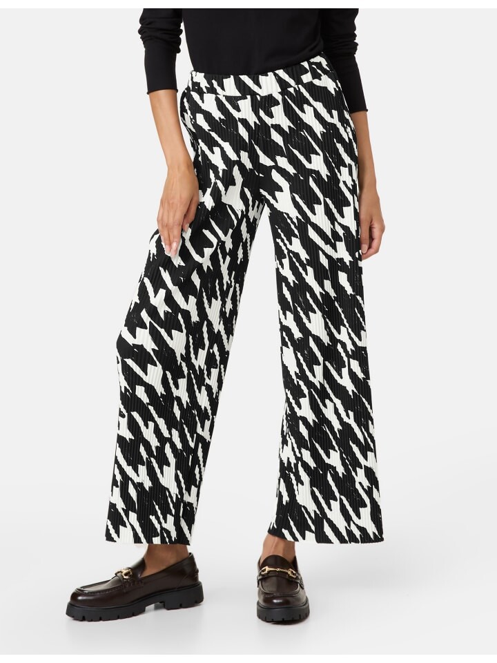 

Леггинсы Gerry Weber Hose Gewirke (Legging, Jogging etc.), цвет Schwarz/Ecru Houndstooth big