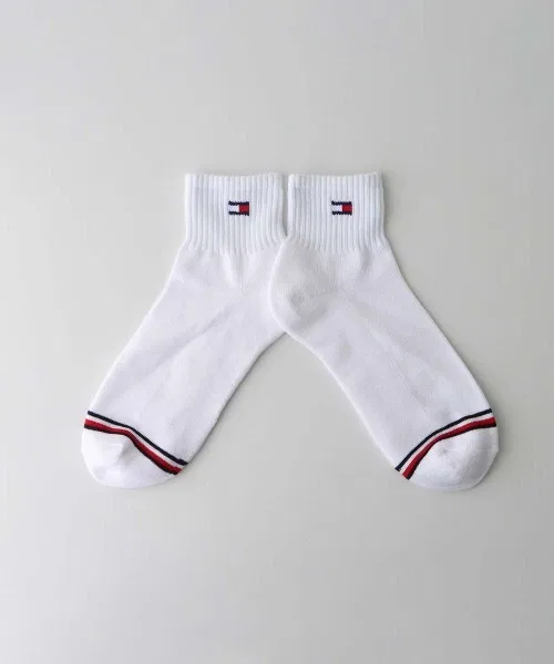 Носки Tommy Hilfiger из органического хлопка, 3 пары, короткие, бежевые — фото 2