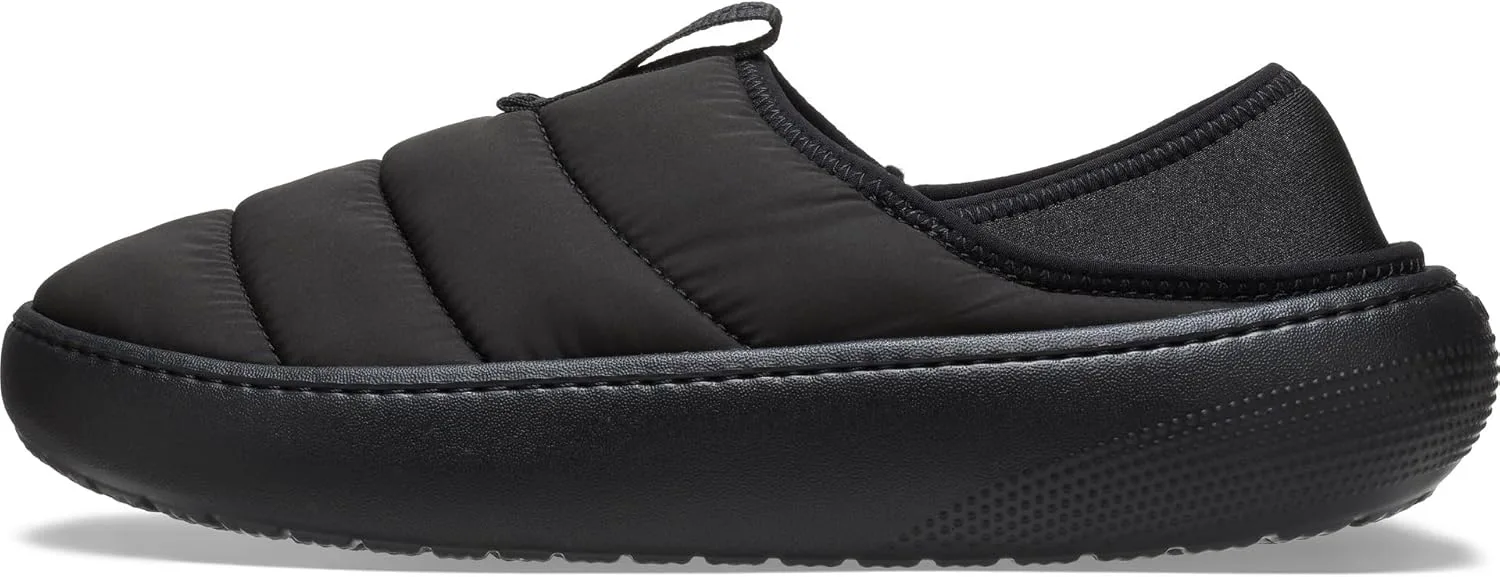 Crocs unisex-adult Classic Puff Moc, черный — фото 3