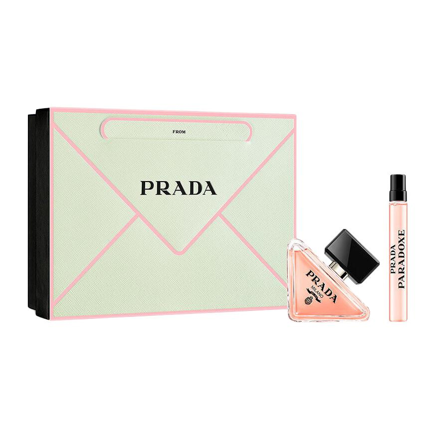 

Ограниченная серия 'I Am Unpredictable' подарочный набор духов Potpourri Accord Neroli Amber 50мл+10мл PRADA, Two-Piece Set: 50ml Perfume+10ml Travel Perfume
