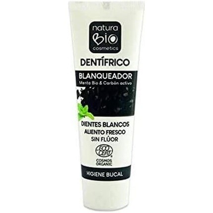 

Naturabio Cosmetics Отбеливание зубов Mint-Carbon Active 75 мл
