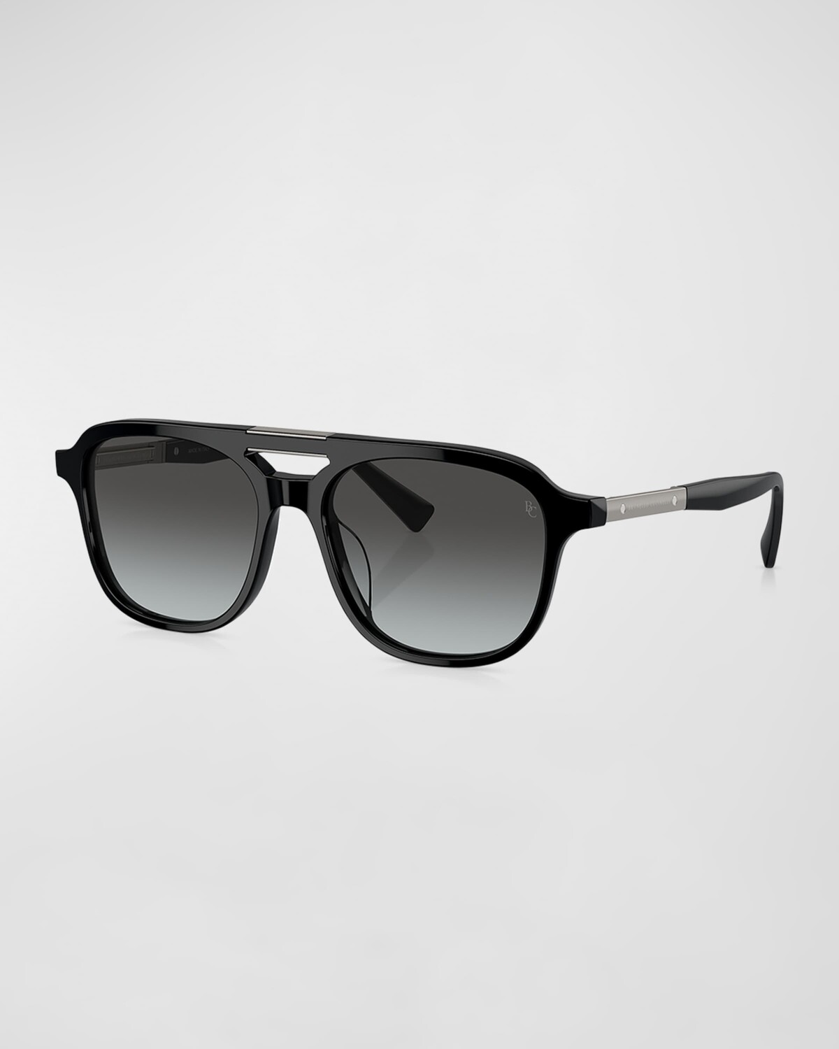 

Мужские квадратные солнцезащитные очки из ацетата BC4001s Brunello Cucinelli, цвет Black