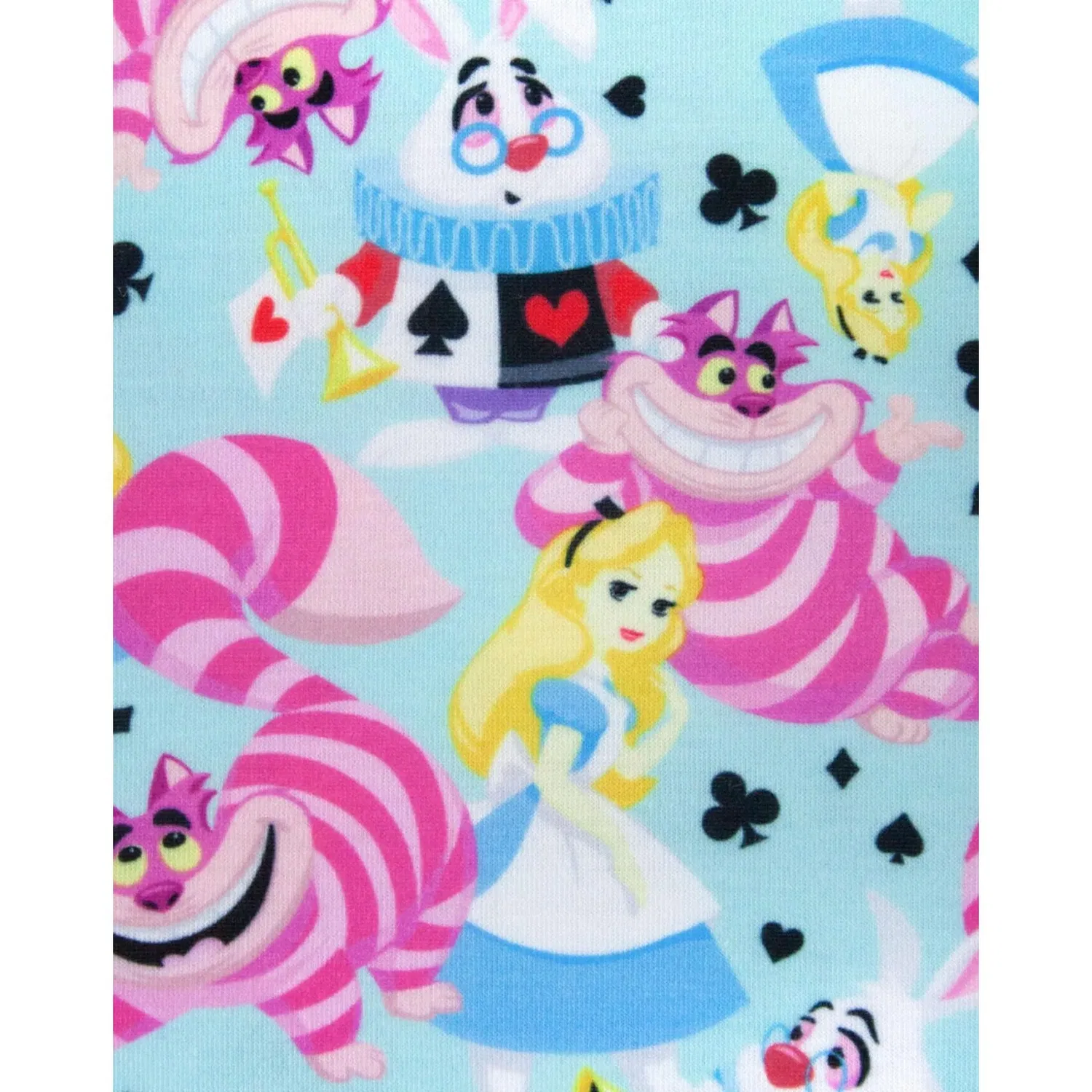 Платье-трапеция Disney Alice in Wonderland для девочек, синий — фото 4