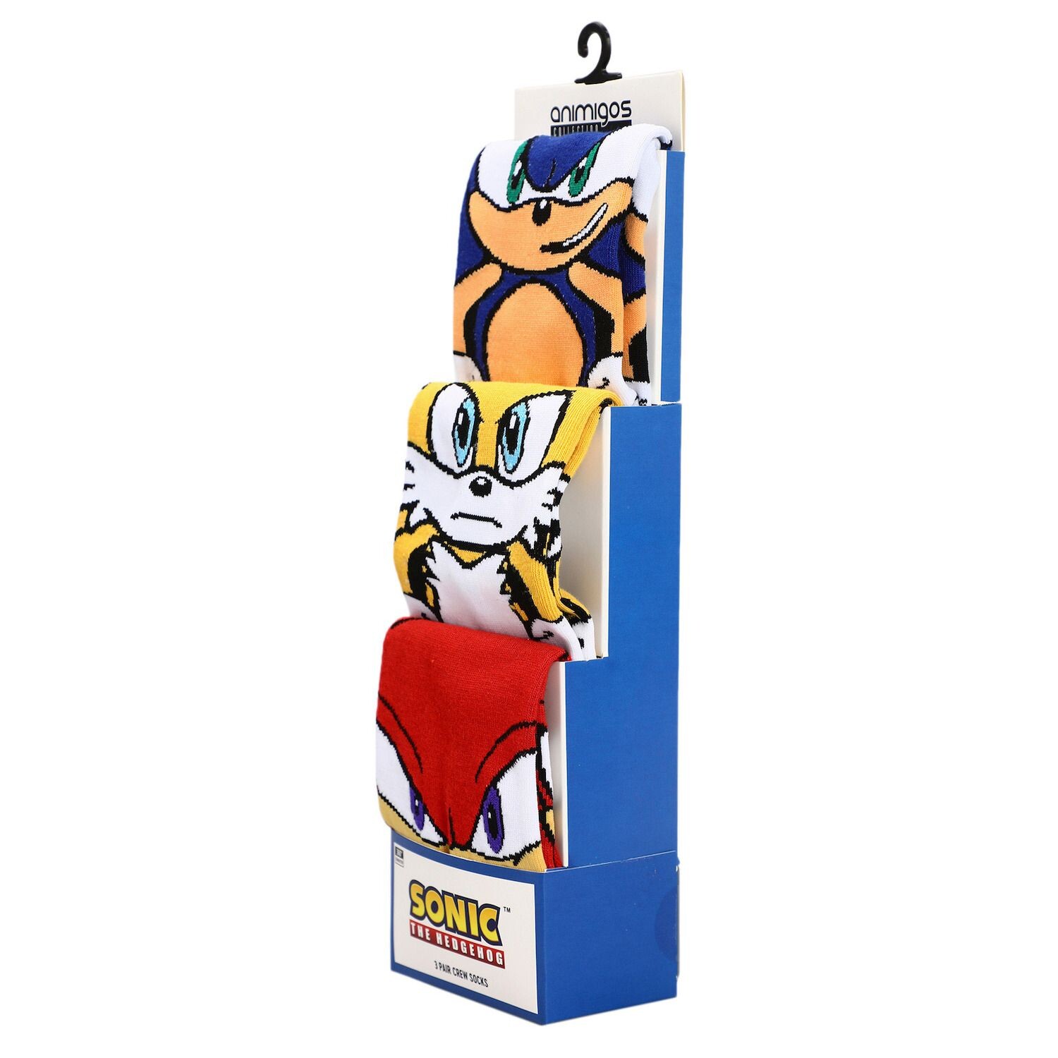 

Мужские носки Sonic Hedgehog, 3 пары носков для экипажа Licensed Character