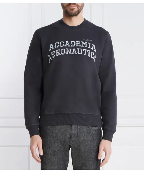 

Толстовка Regular fit Aeronautica Militare, серый
