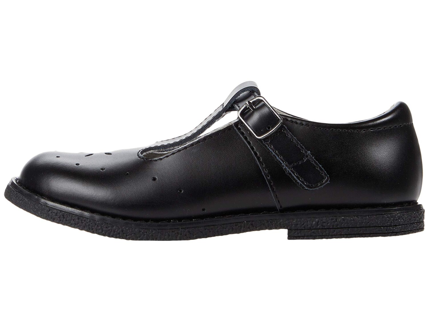 Обувь на низком каблуке FootMates BTS Sherry (Little Kid/Big Kid), черный — фото 3