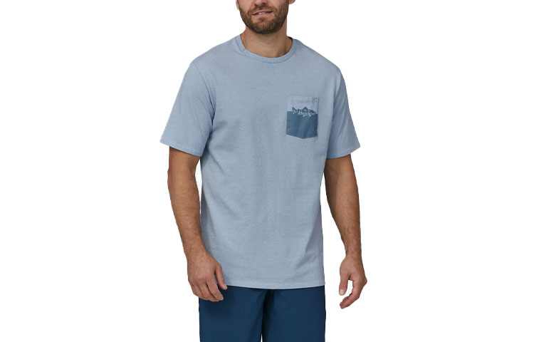 Футболка Patagonia Responsibili Tee мужская, цвет Silk Green/WPYG — фото 3