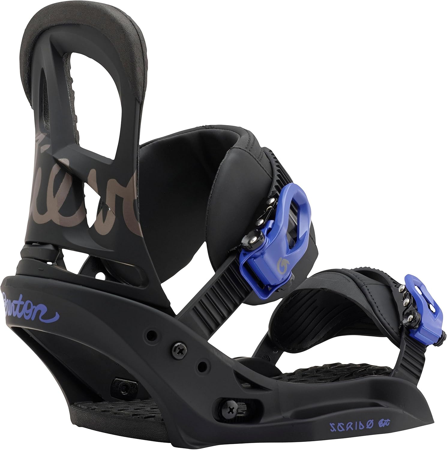 

Крепления для сноуборда Burton Nutrition Burton Scribe EST для женщин, Black/Lavender, Черный, Крепления для сноуборда Burton Nutrition Burton Scribe EST для женщин, Black/Lavender