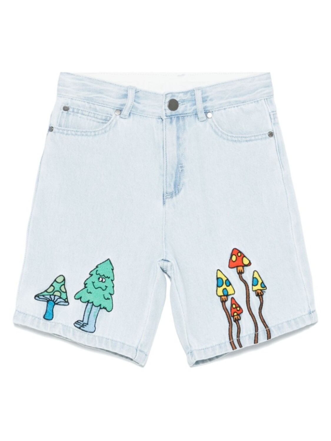 

Шорты с вышитым мотивом Stella McCartney Kids, синий