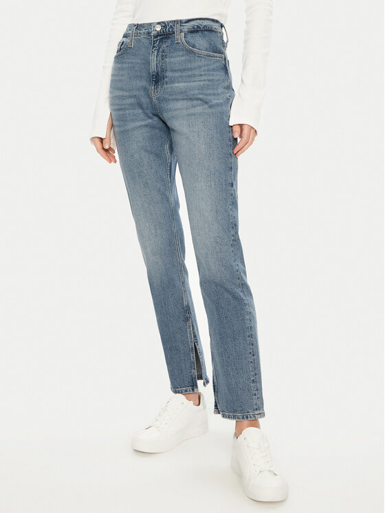 

Джинсы прямого кроя Authentic J20J224508 Calvin Klein Jeans, синий