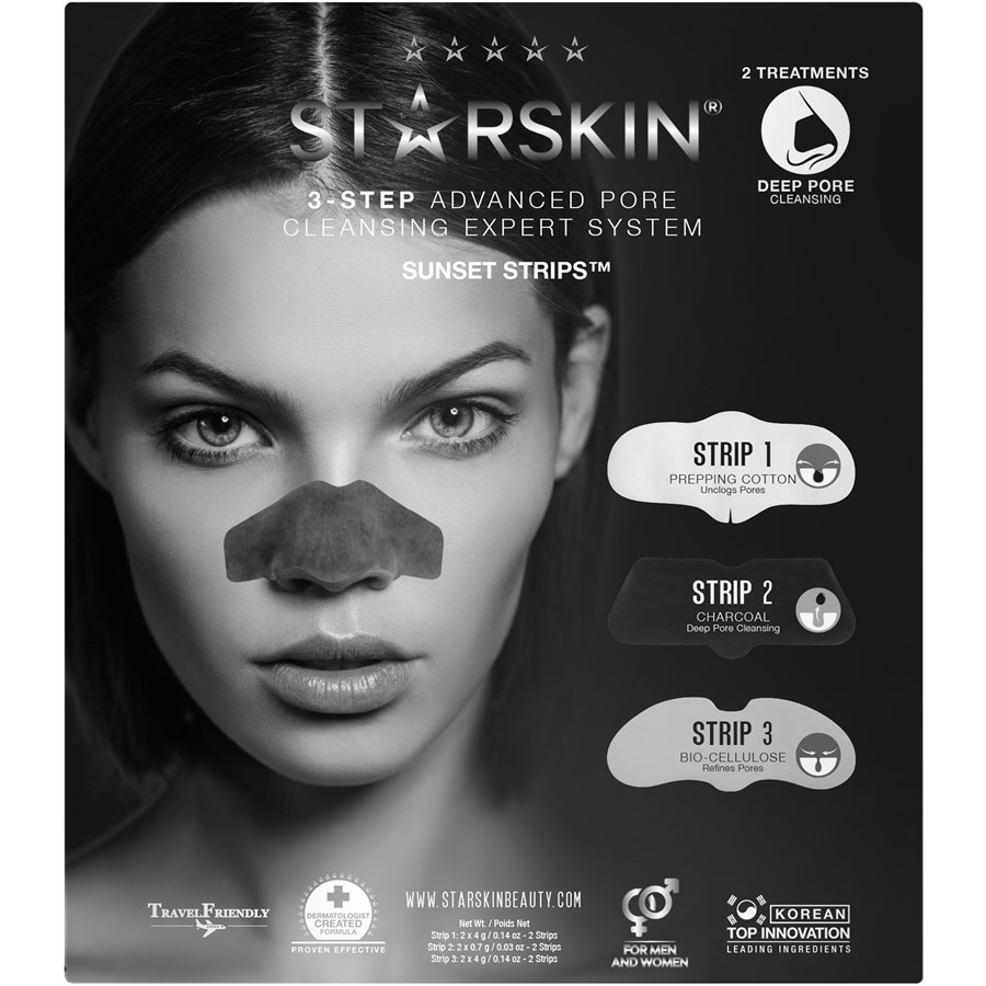 

Маска для лица StarSkin 3-Step Advanced Pore Cleansing, Sunset Stripes 6 Stk.