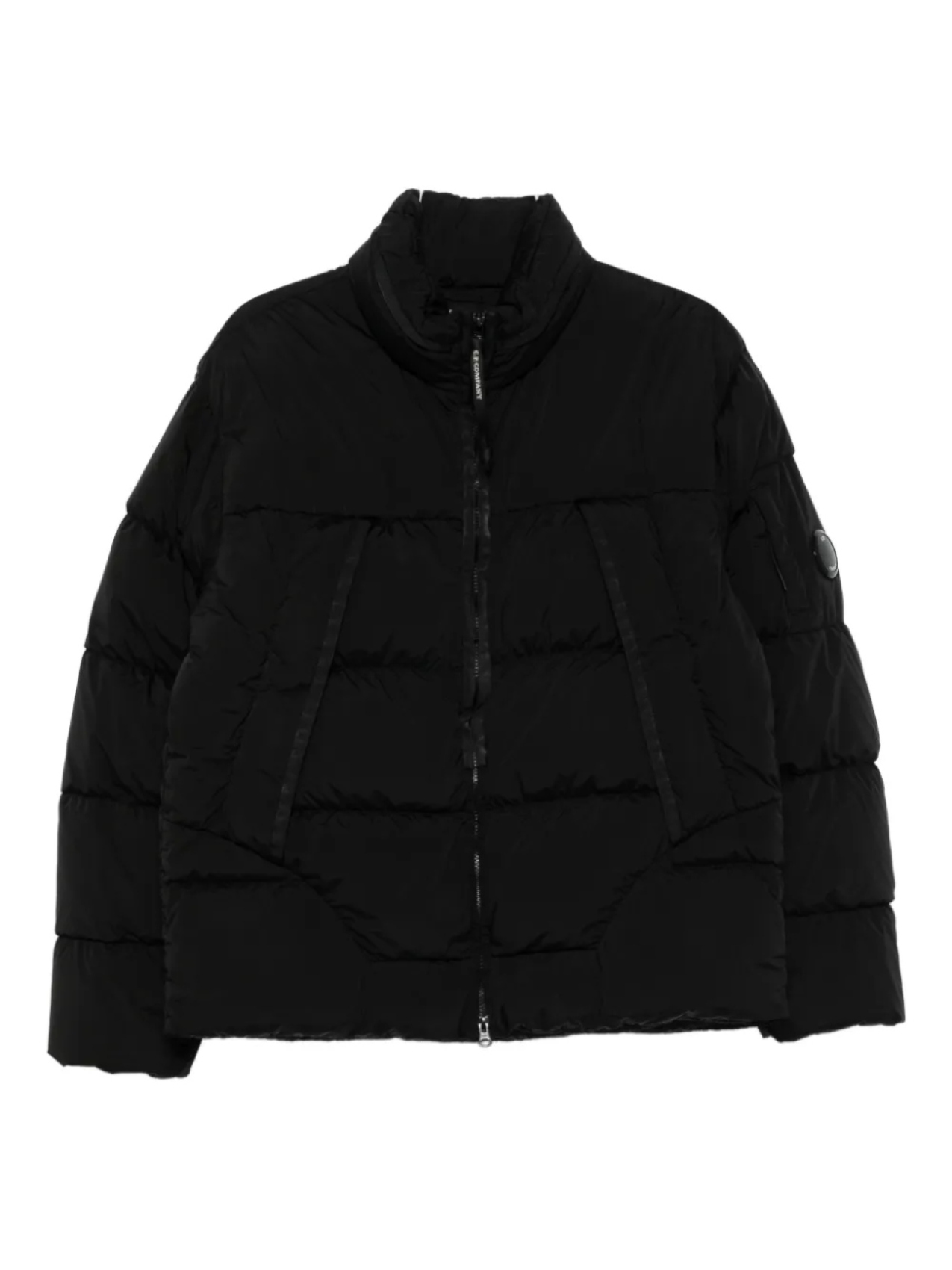 

Стеганая куртка со вставками CP Company C.P. Company, черный