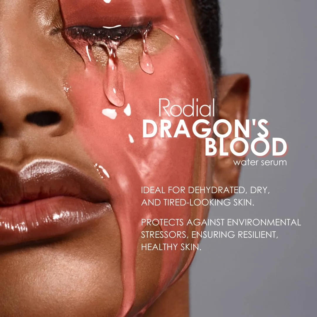 Сыворотка Rodial — Dragon’s Blood Water Serum, легкий увлажняющий и наполняющий для лица с гиалуроновой, 30 мл — фото 4