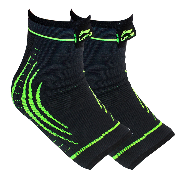 

Ортез на голеностоп для баскетбола и бега unisex LINING, серо-зеленый