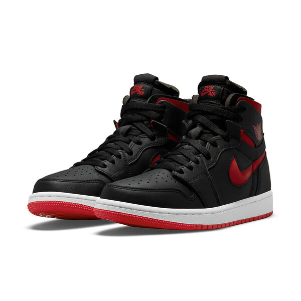 Кроссовки 1 высокие zoom комфорт Air Jordan, черный — фото 3