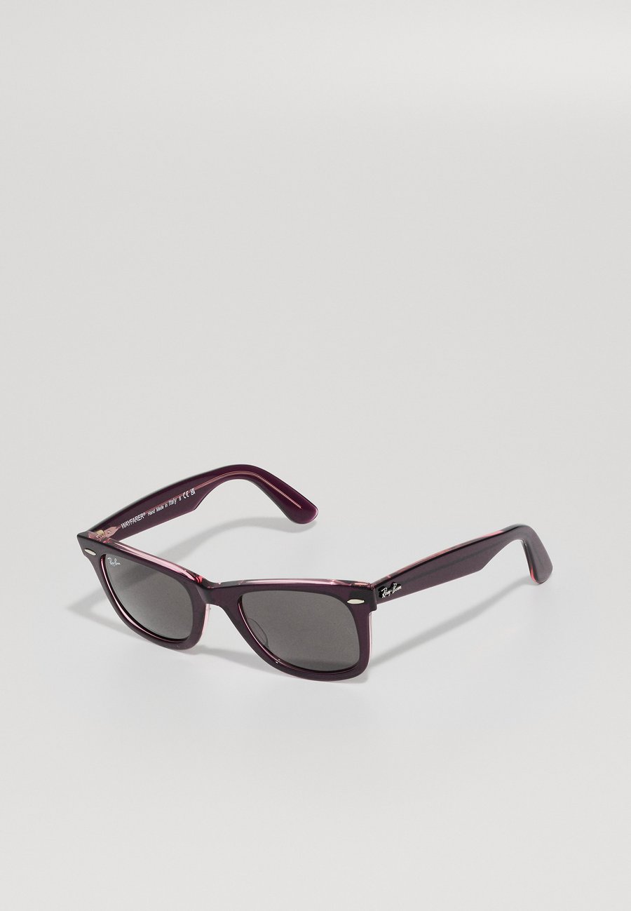 

Солнцезащитные очки Ray-Ban WAYFARER UNISEX, Violet On Transparent Pink/Dark Grey/Purple