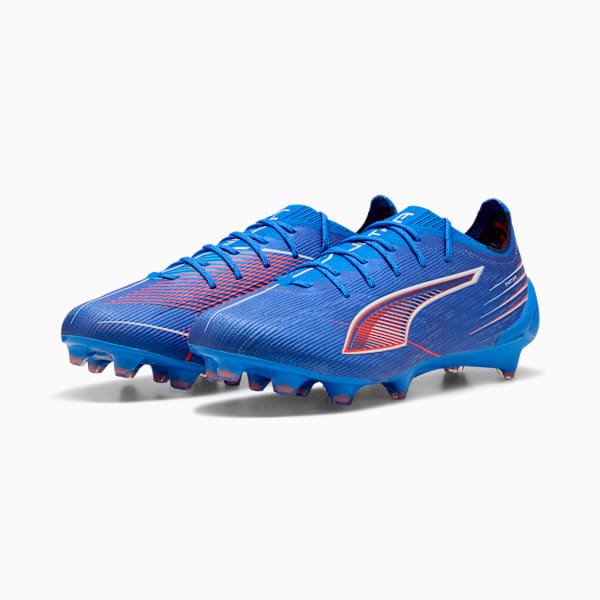 Женские бутсы для игры в футбол на твердом грунте Ultra 6 Ultimate Puma, синий — фото 2