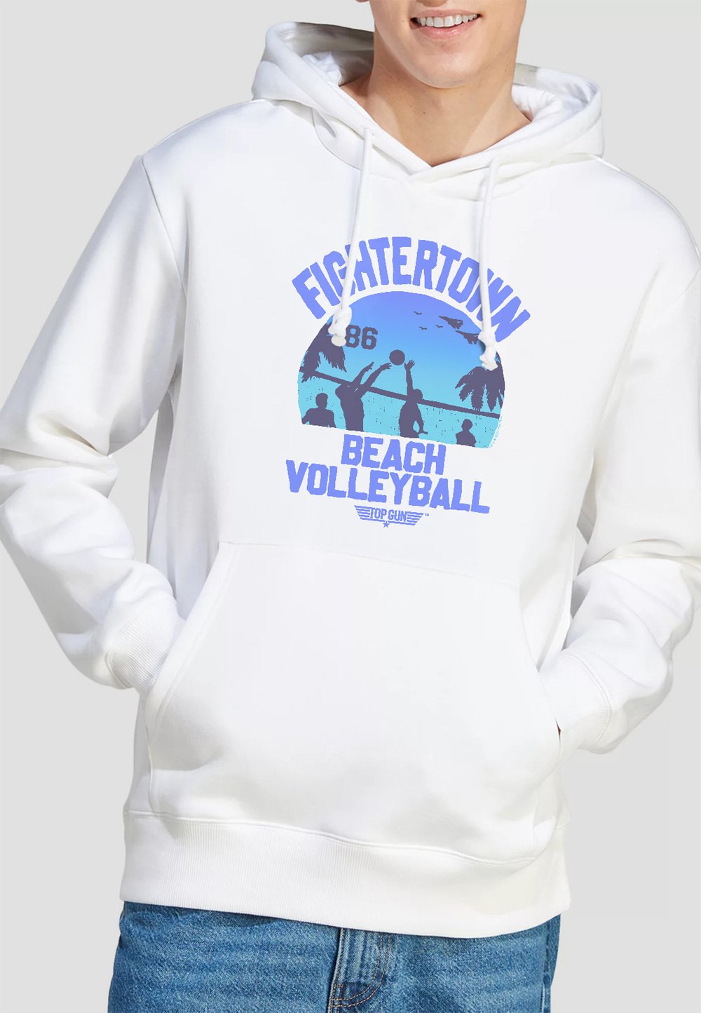 

Толстовка TOP GUN THE VOLLEYBALL IN Cotton Soul, белый