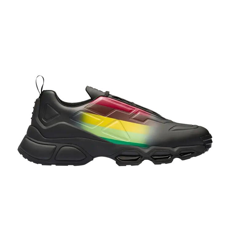 

Кроссовки Prada Collision Cross Sneaker, черный