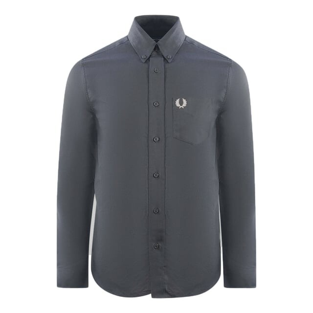 

Оксфордская повседневная рубашка Fred Perry, черный