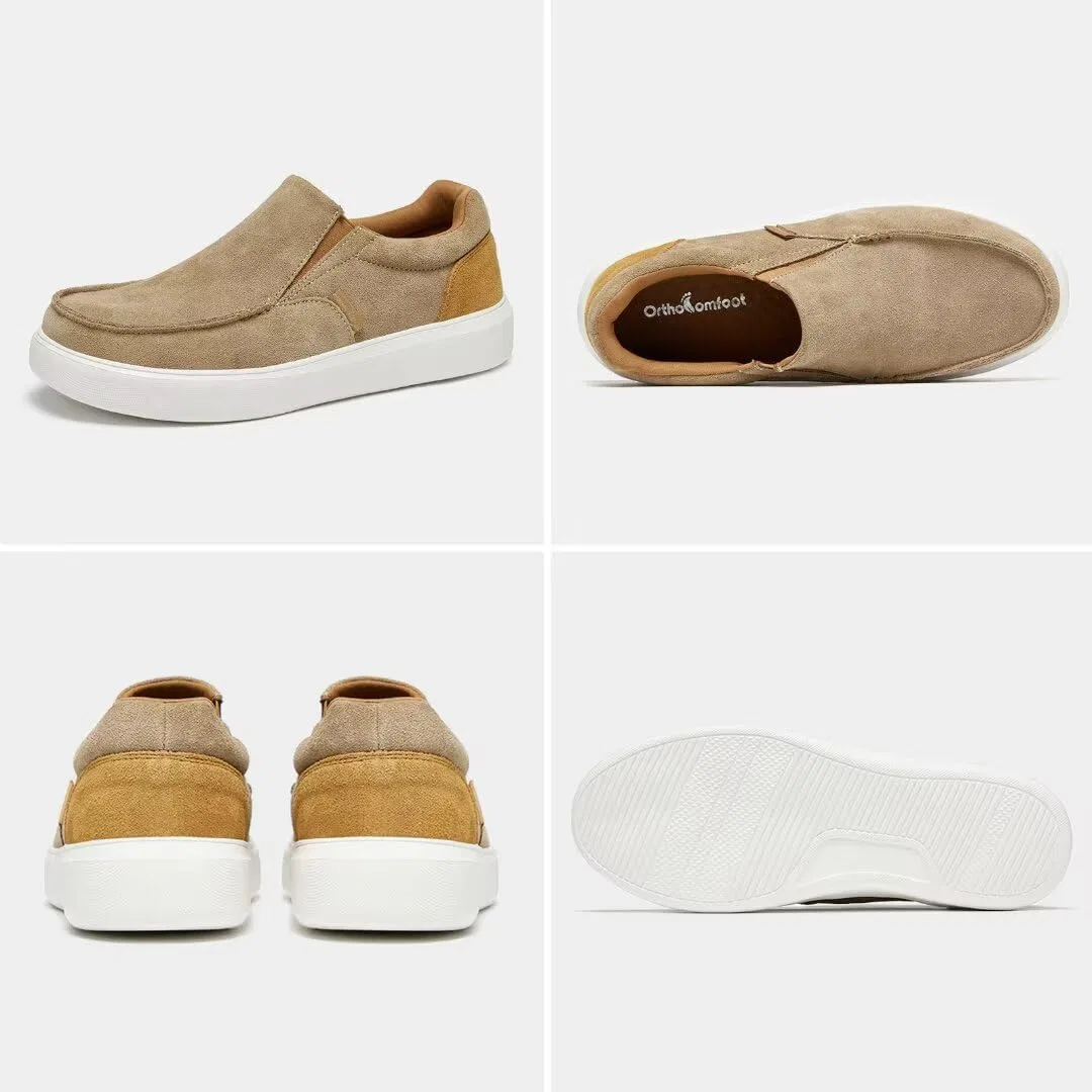 Туфли-лодочки ортопедические OrthoComfoot W3-camel — фото 4