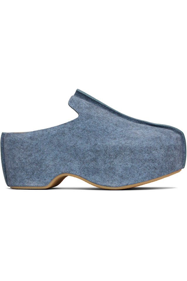 

Jw Anderson Синие платформенные сабо