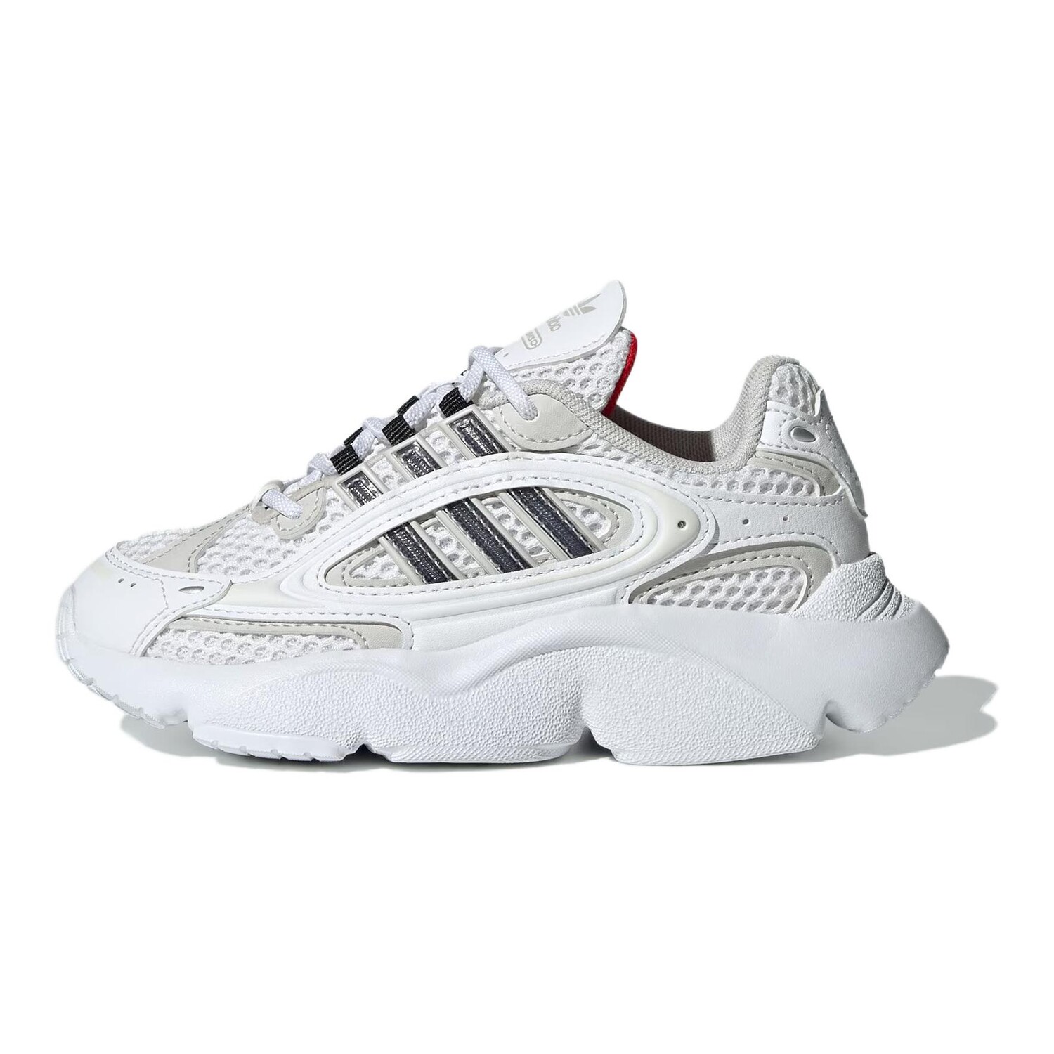 

Кроссовки adidas originals Ozmillen Kids Lifestyle Shoes Kids Low-top Grey/white, серый/черный/кремовый