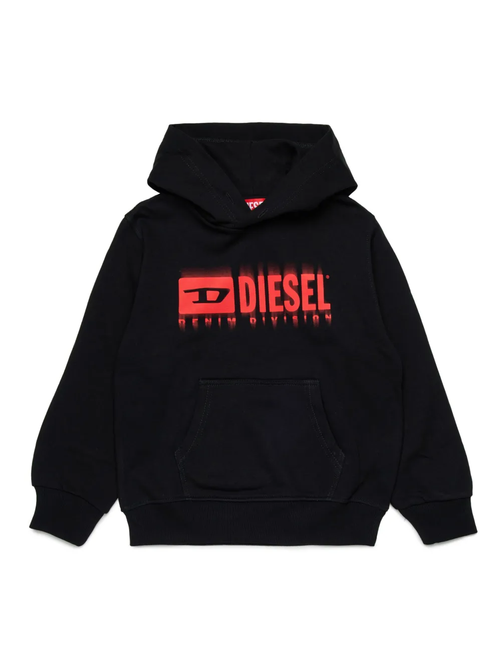 

Худи с логотипом Diesel Kids, черный
