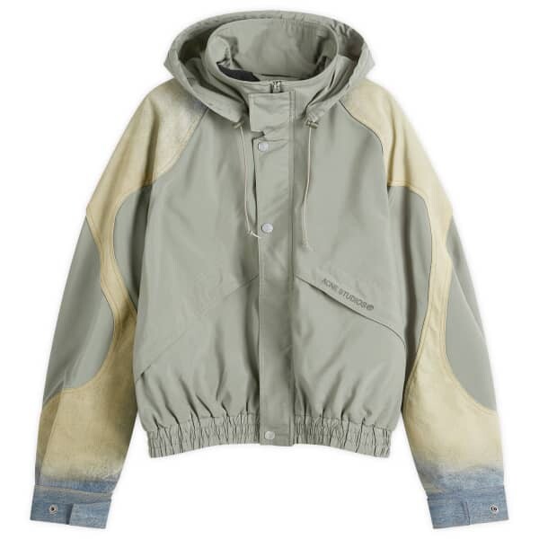 

Ветровка из денима Ocyber Acne Studios, зеленый
