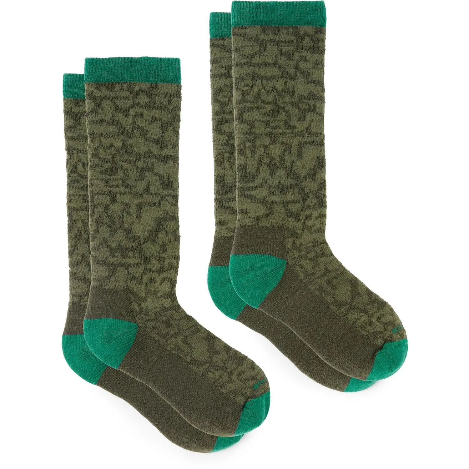 

Снеговые носки из мериносовой шерсти Timber Mountain для детей - секонд хэнд - 2 пары REI Co-op, Army Cot Green