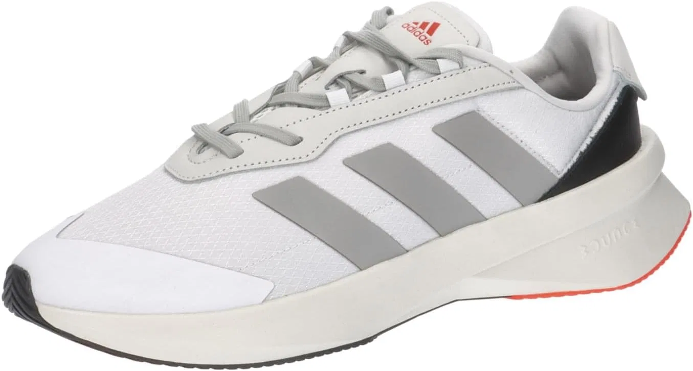 Кроссовки Adidas Unisex Heawyn Low (не для футбола), Ftwr White Grey Two Solar Red