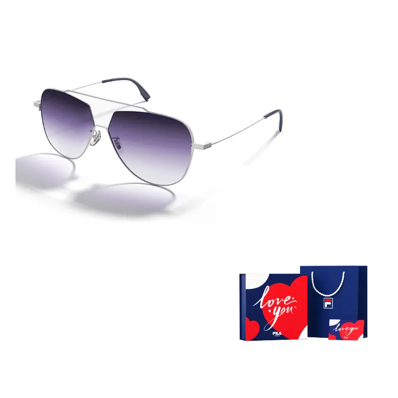 

FILA Авиаторские солнцезащитные очки при близорукости, White