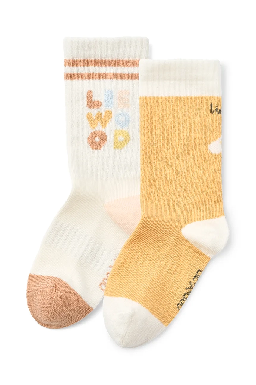 

Детские носки Annette Socks 2 шт. в упаковке 2 шт Liewood, белый