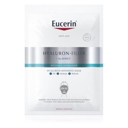 

Hyaluron-Filler 3x Effect Интенсивная гиалуроновая маска 1 маска Eucerin