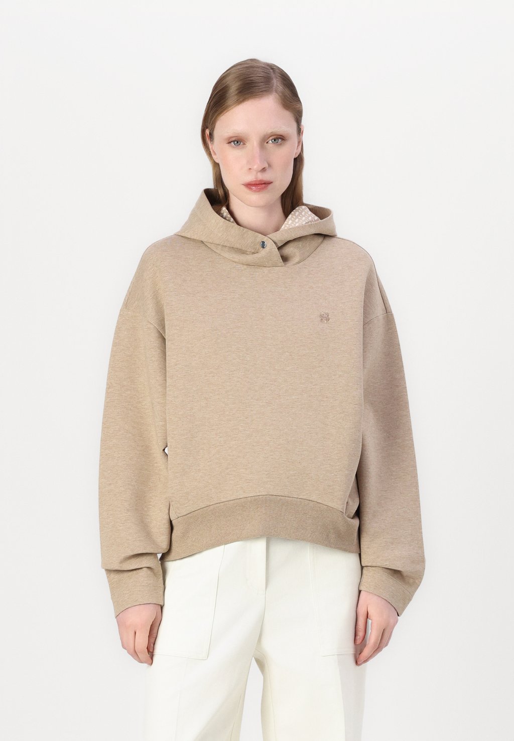 

Толстовка с капюшоном ENOLARI - Sweatshirt BOSS, кремовый
