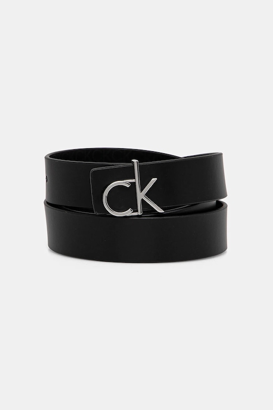 

Кожаный ремень Calvin Klein, черный