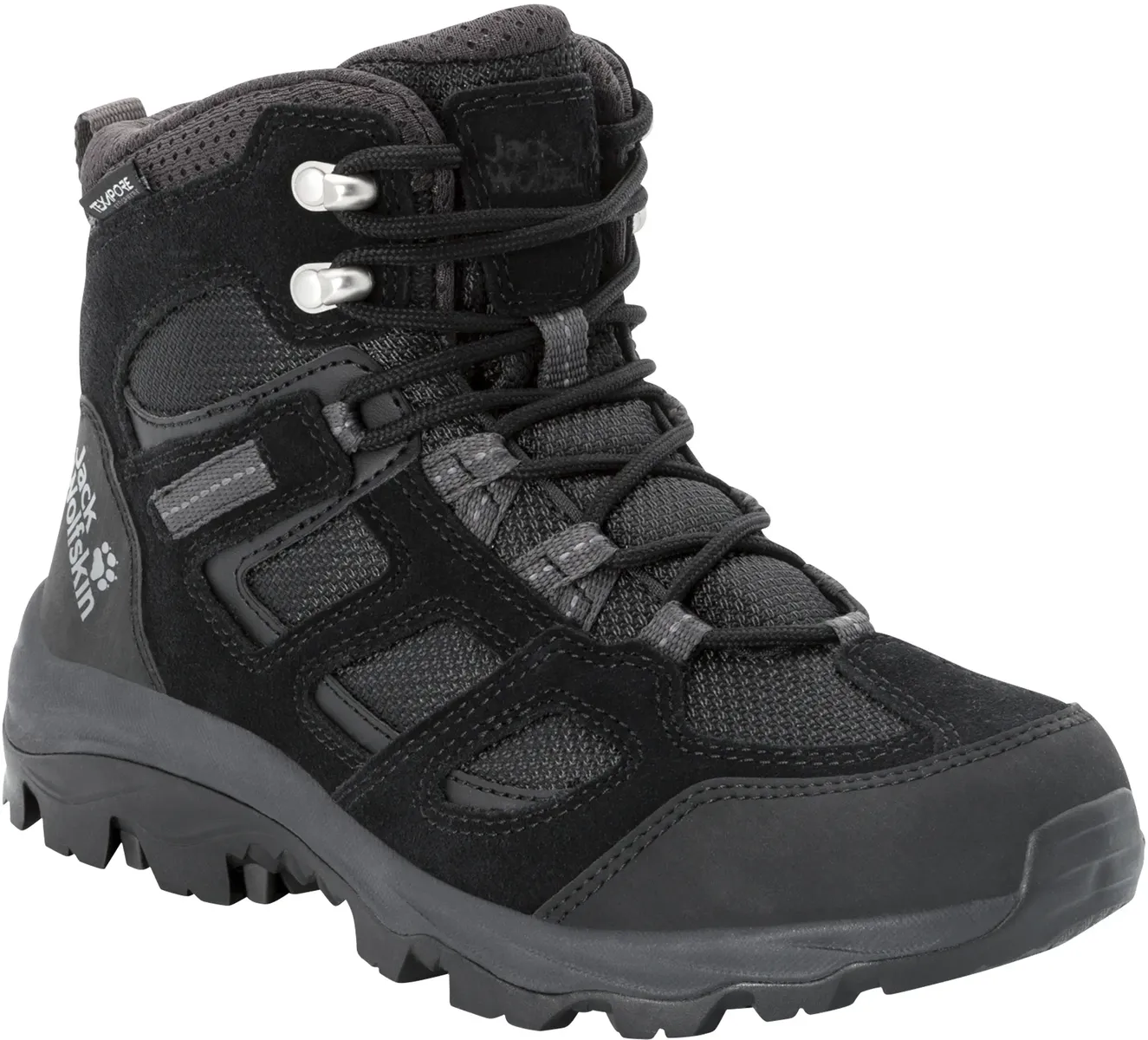 

Кроссовки Jack Wolfskin "VOJO 3 TEXAPORE MID W", водонепроницаемые, черный