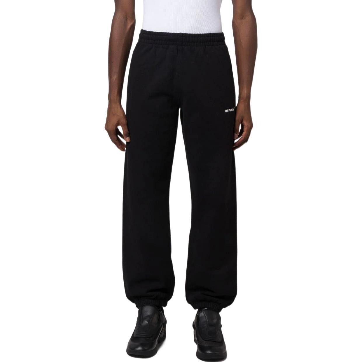 Штаны спортивные Off-White Arrows-print мужские, черный — фото 2