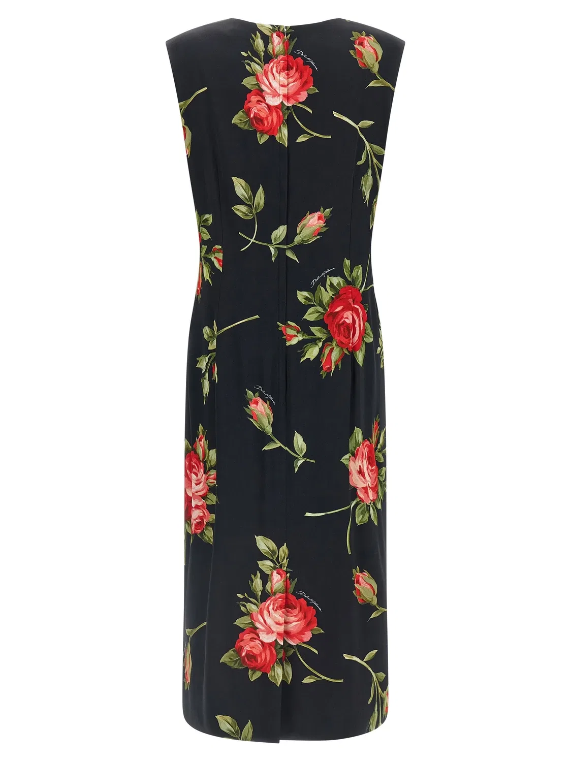 Платье «Букет Роз» DOLCE & GABBANA, черный — фото 2