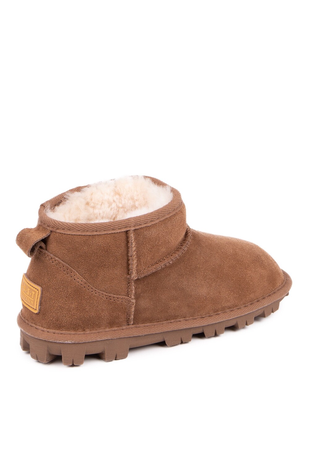 Женские мини-сапожки Grace из овчины Just Sheepskin, коричневый — фото 4