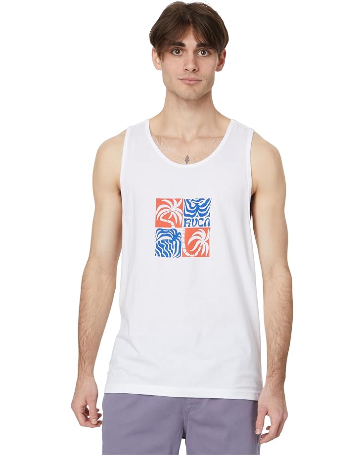 

Топ RVCA Fronds Tank, белый