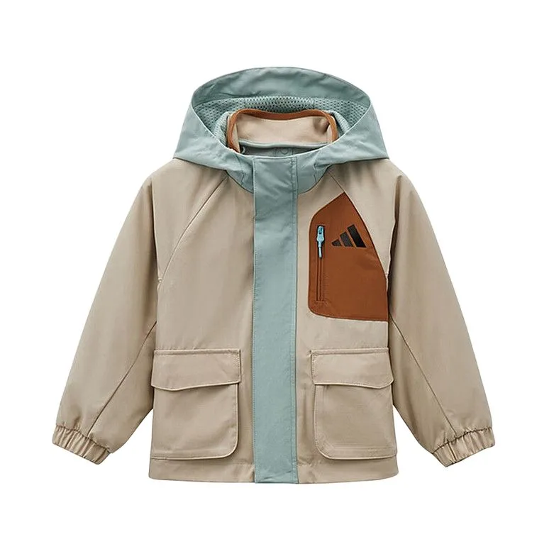 Куртка 2 Piece Set Kids' Adidas, хаки — фото 3