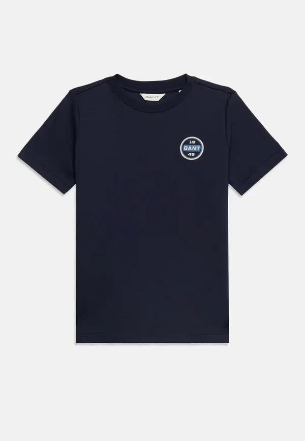 Футболка с принтом Gant New Haven, вечерний синий