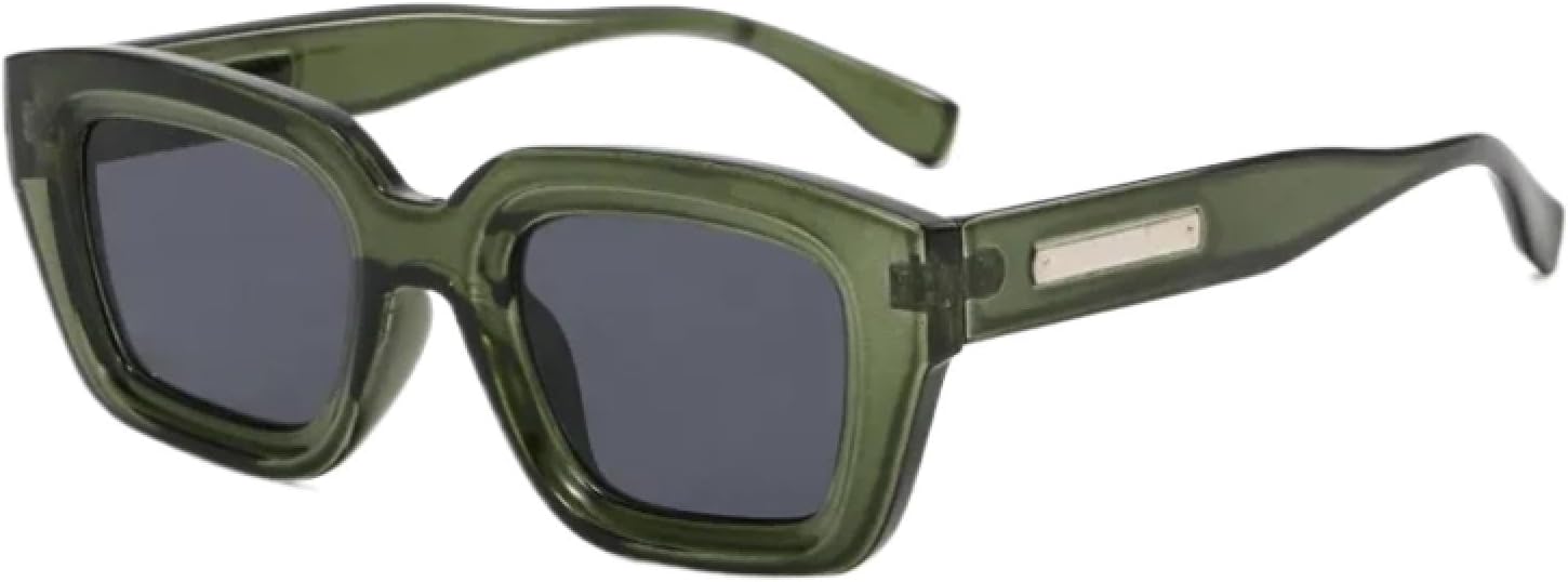 

Солнцезащитные очки с защитой от УФ-излучения UV400 | Легкая оправа на заклепках | Для женщин и мужчин | Для занятий спортом на открытом воздухе и вождения DSVIGF, Green