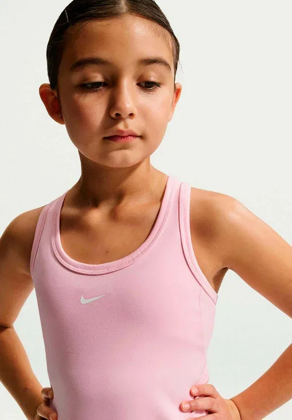 Топ без рукавов Nike Performance, med soft pink white, нежно-розовый с белым — фото 4