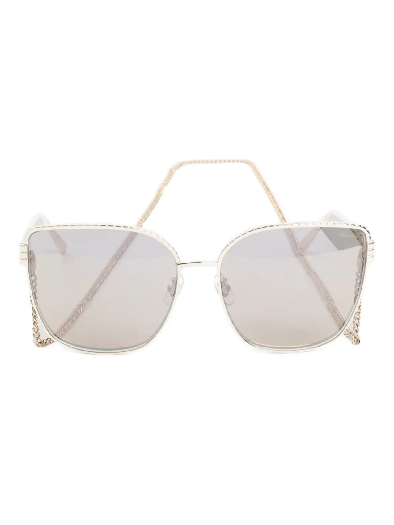 

Солнцезащитные очки «кошачий глаз» Chopard Eyewear, золотой
