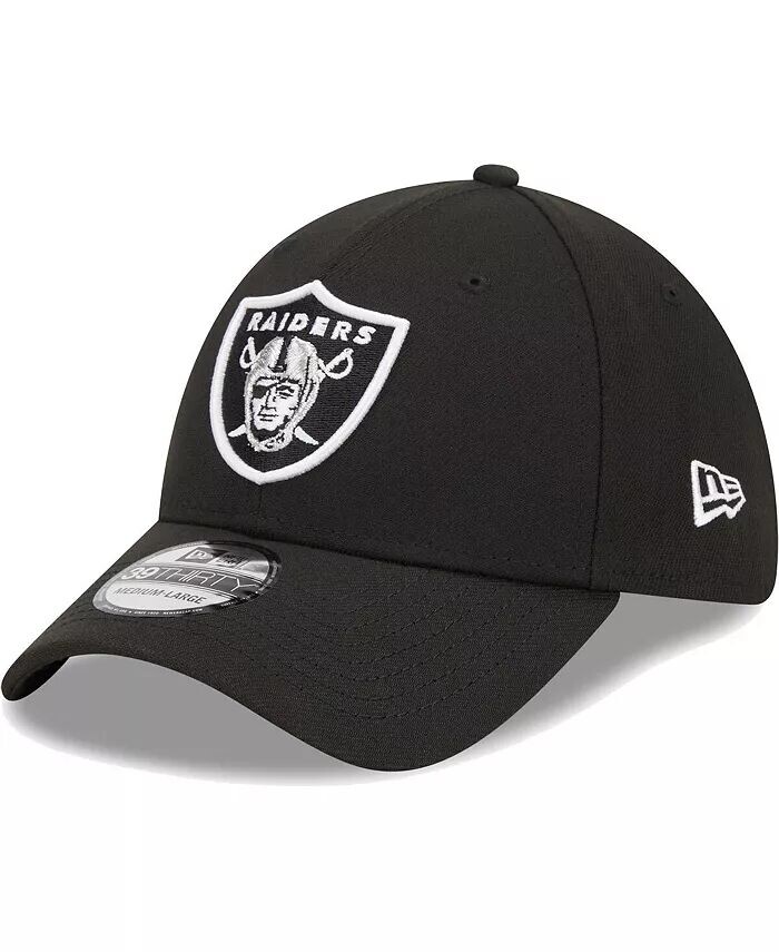 

Мужская черная кепка Las Vegas Raiders Main 39THIRTY Flex Hat New Era, черный