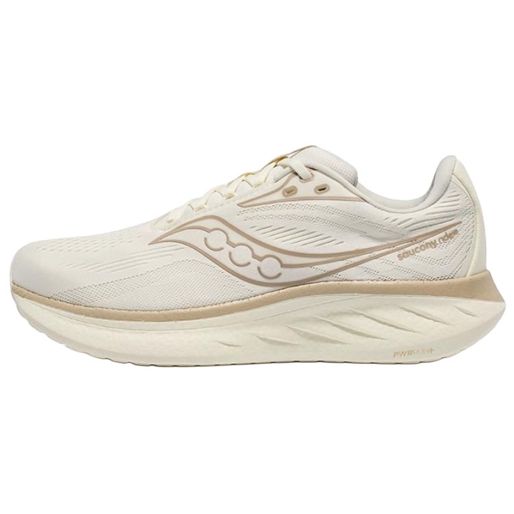 

Saucony Кроссовки Ride Yutu 18 с амортизацией, дышащие, легкие, с низким верхом, бежевые, мужские